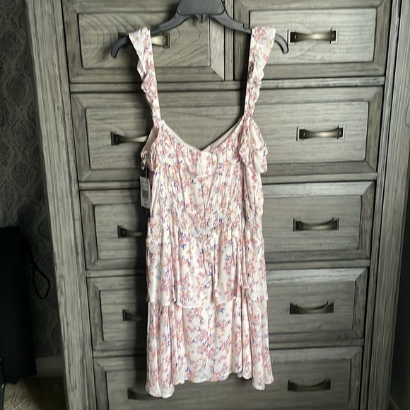 City Triangles Junior Sleeveless Floral Fit & Flare Dress Size XL - Picture 5 of 11